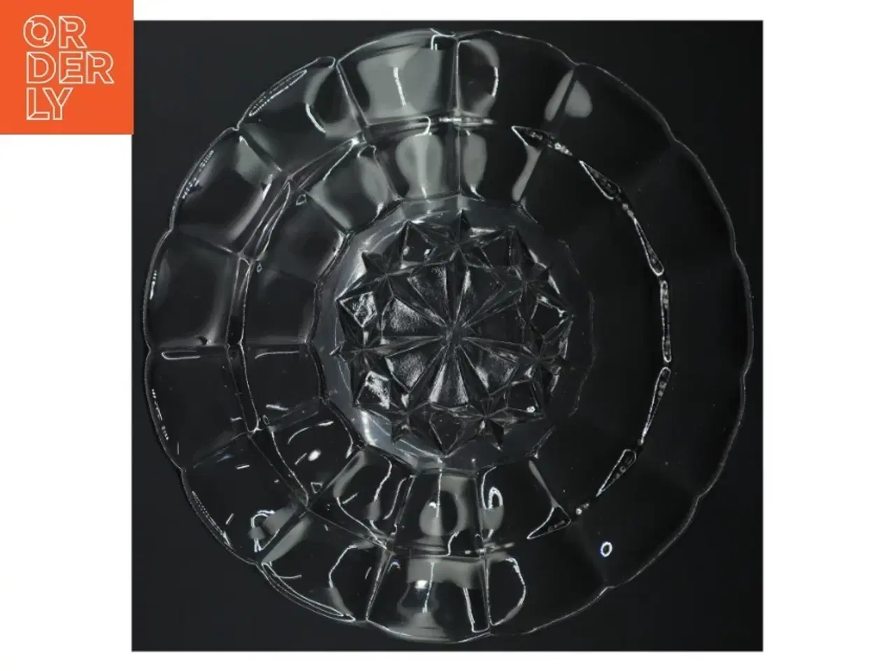 Billede 4 - Glasfad (str. Ø. 32,5 cm)