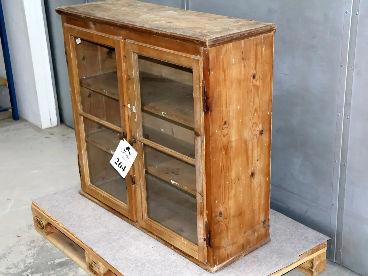 Billede 2 - Antik glasskab