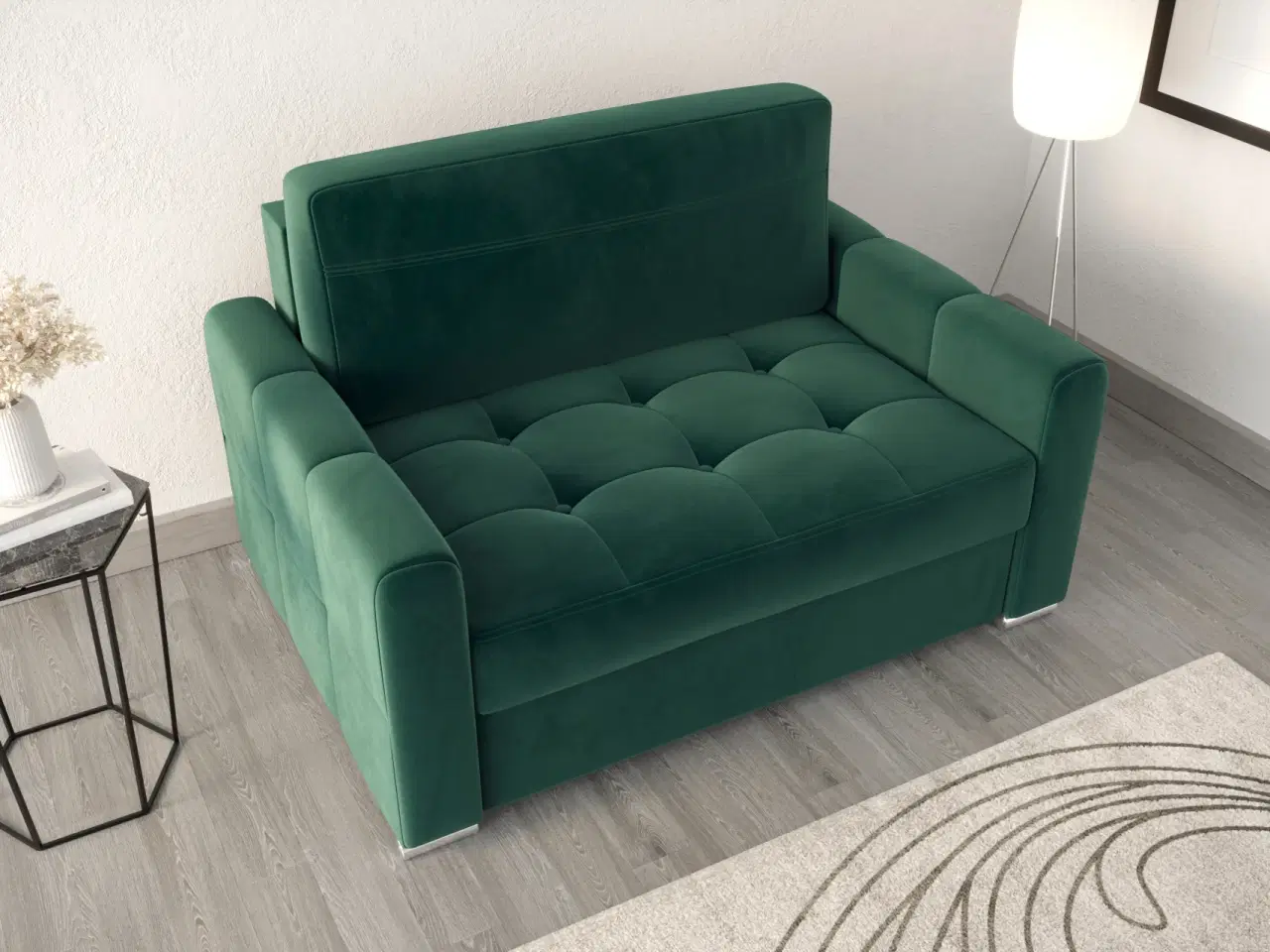 Billede 14 - VERONICA I AMERICAN SOFA MED SOVEFUNKTION  140 CM