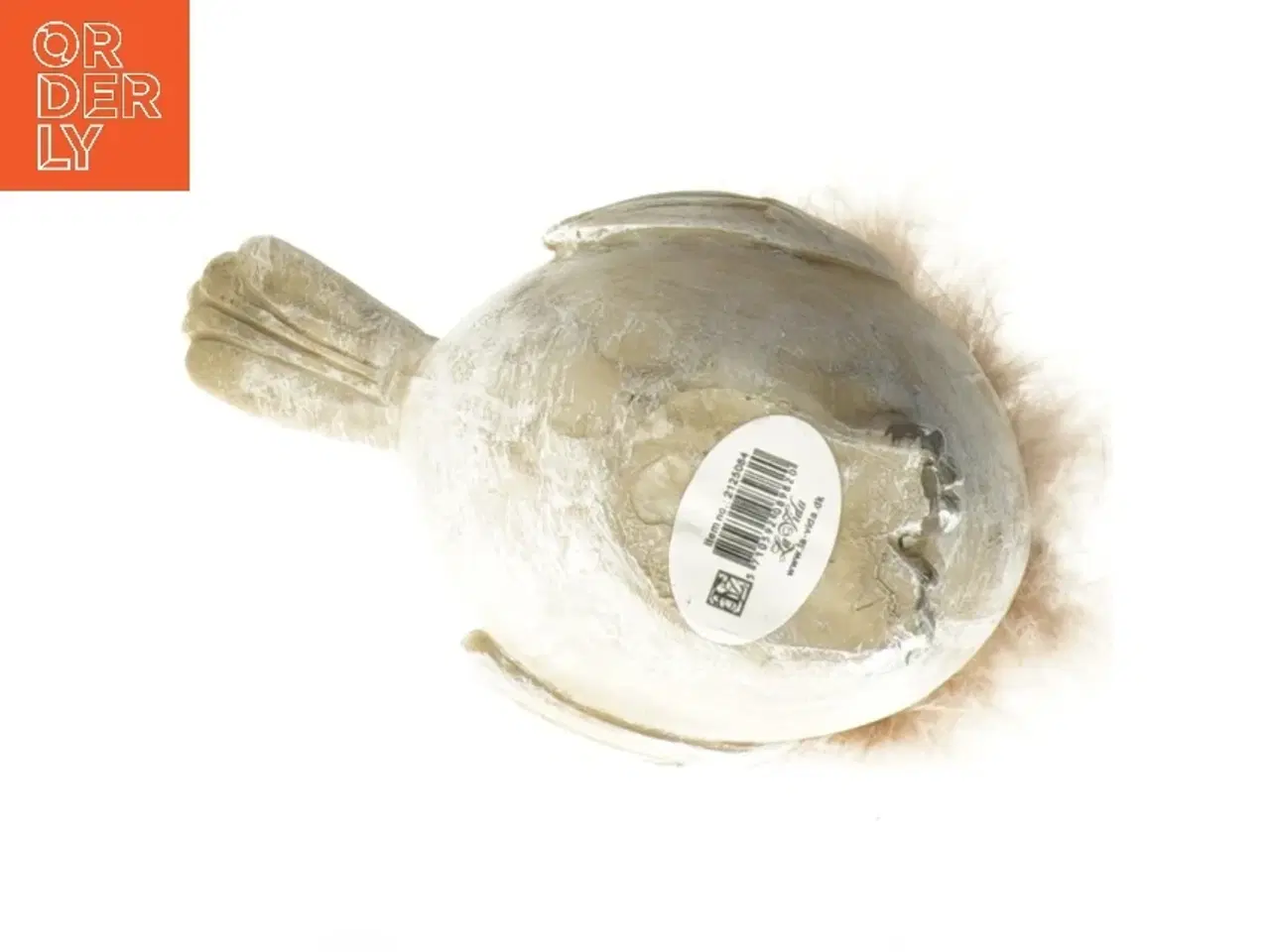 Billede 3 - Dekorativ fugl med hat fra La Vida (str. 13x14 cm)