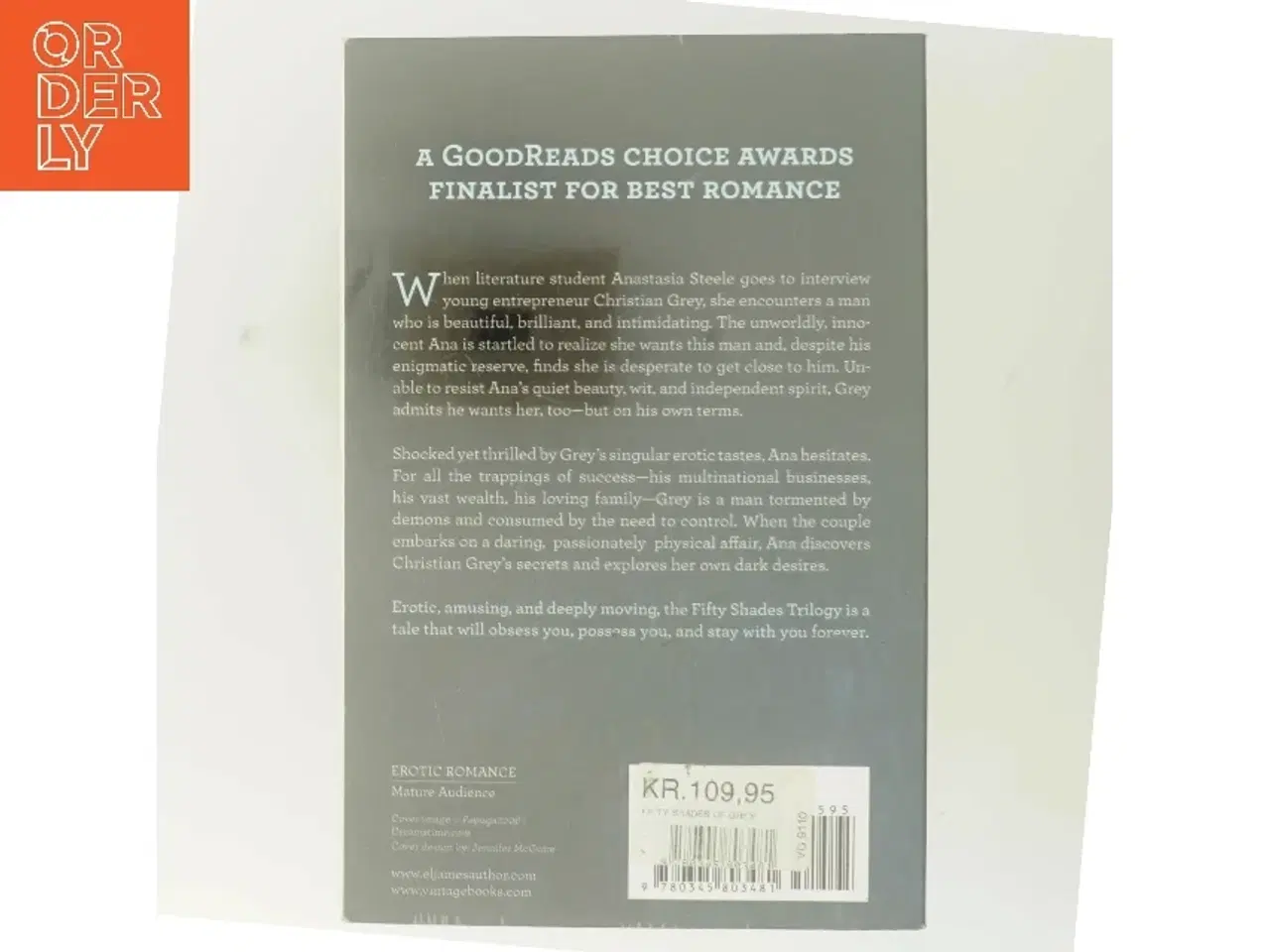Billede 3 - Fifty shades of Grey af E. L. James (Bog)
