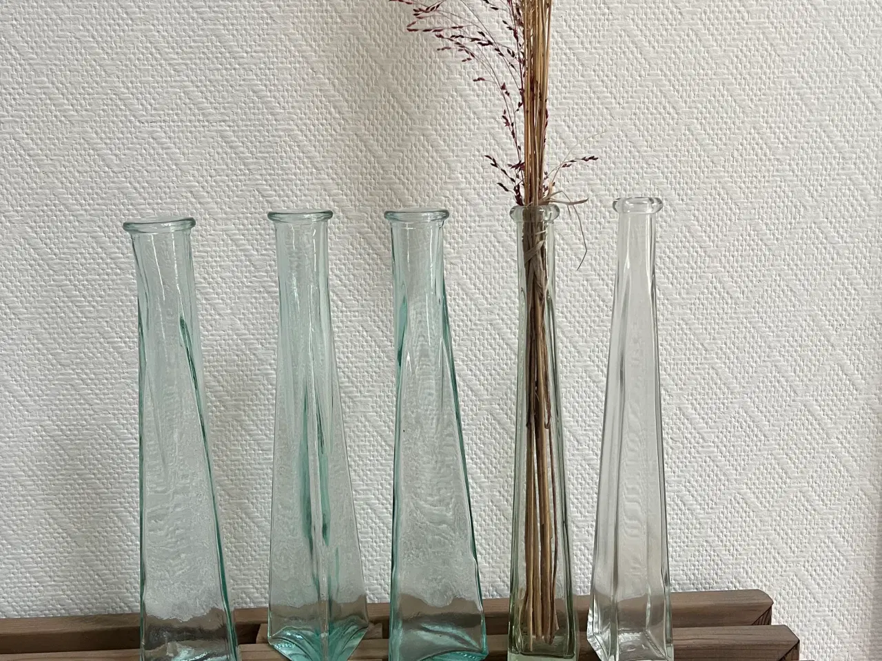 Billede 1 - Høje glasvaser
