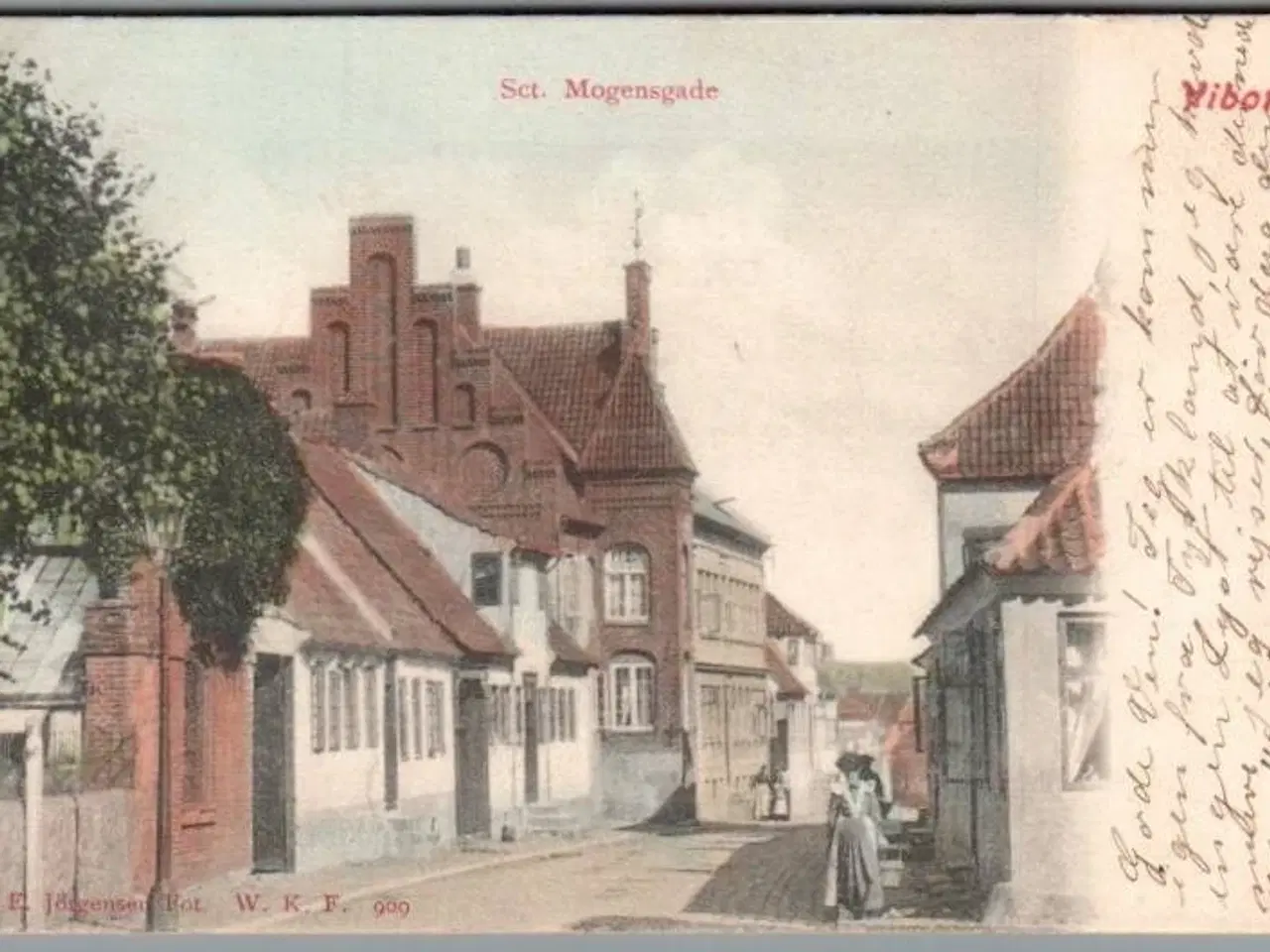 Billede 1 - Viborg - Sct. Mogensgade - Postkort - Brugt