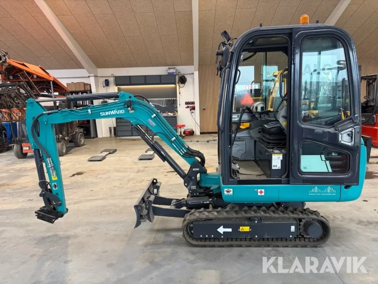 Billede 2 - Minigraver Sunward SWE 20F