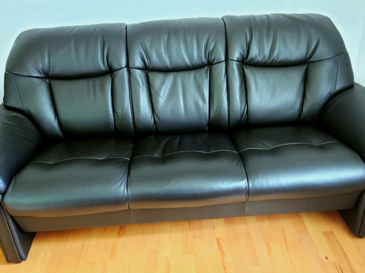 Billede 2 - Sofa - Hjort Knudsen lædersofa-som ny