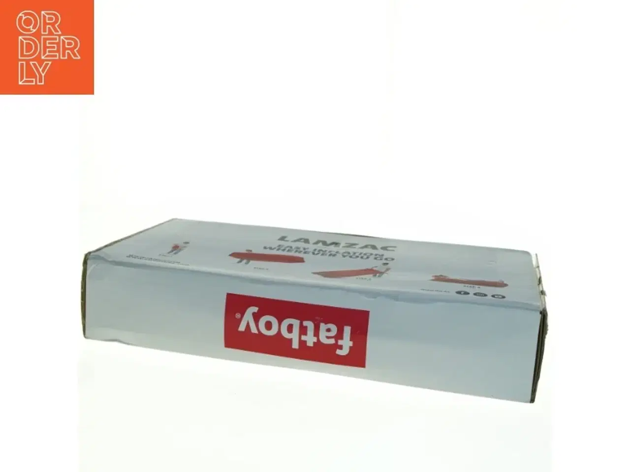 Billede 3 - Fatboy Lamzac oppustelig liggestol fra Fatboy (str. Kasse 38 x 21 cm)