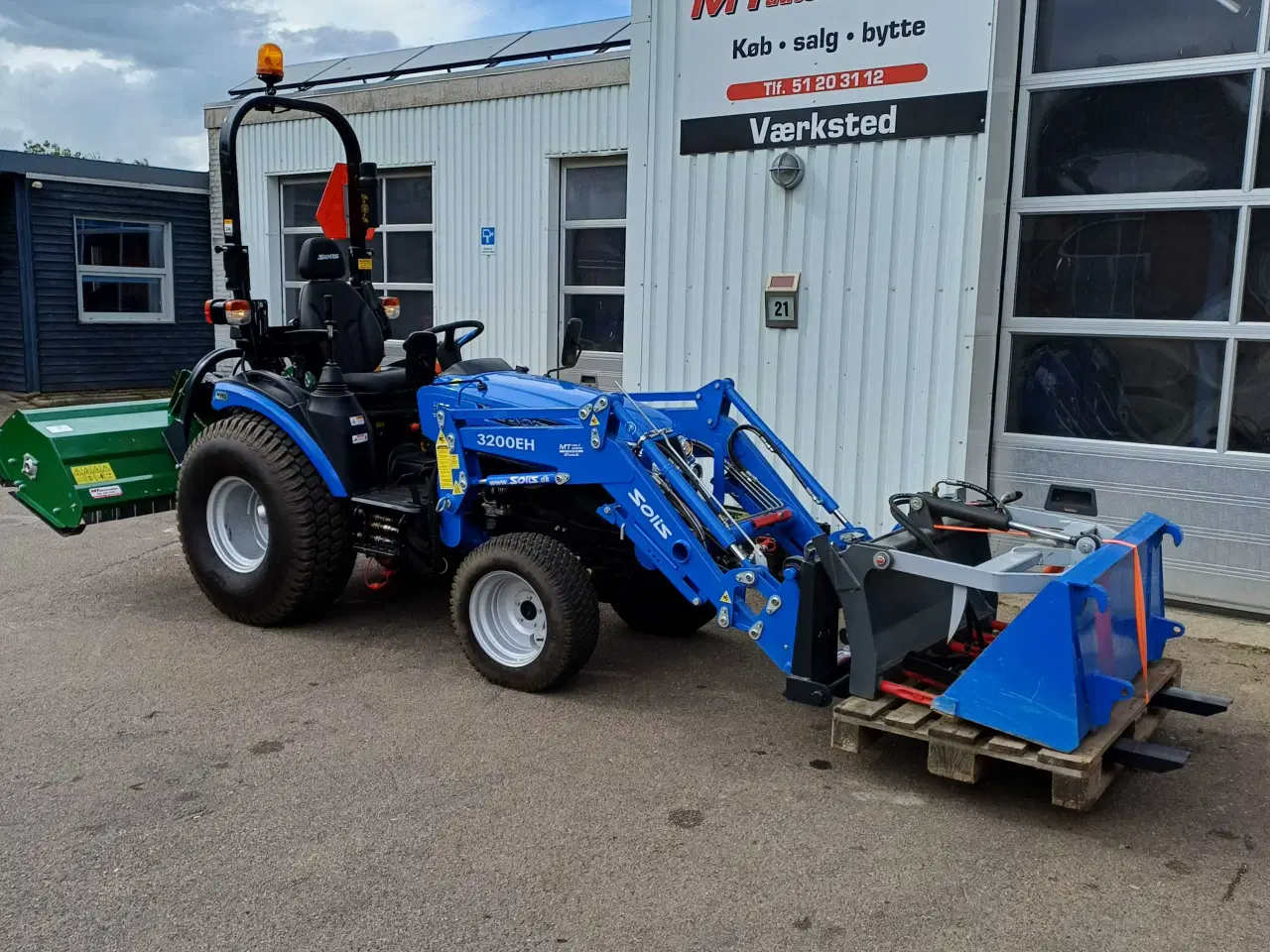 Billede 14 - Ny Solis Diesel traktor med 4 wd 