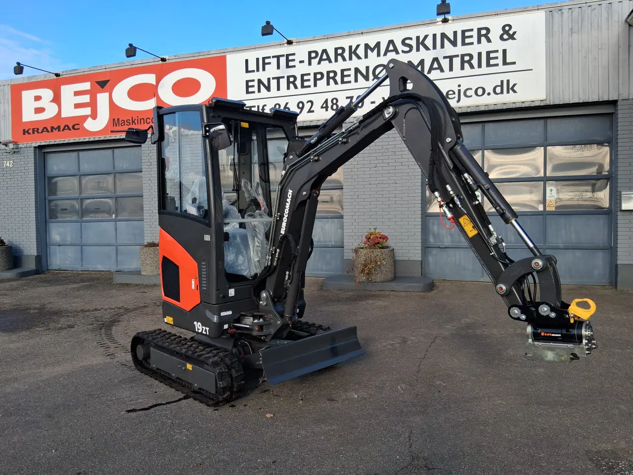 Billede 2 - Eurocomach 19ZT minigraver