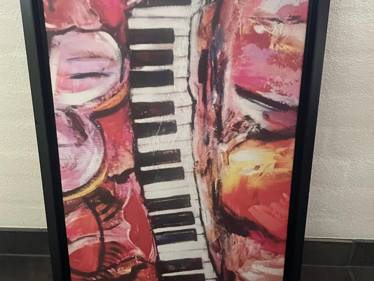 Billede 3 - Lærreds billeder uoriginale shu bi dua tema på san