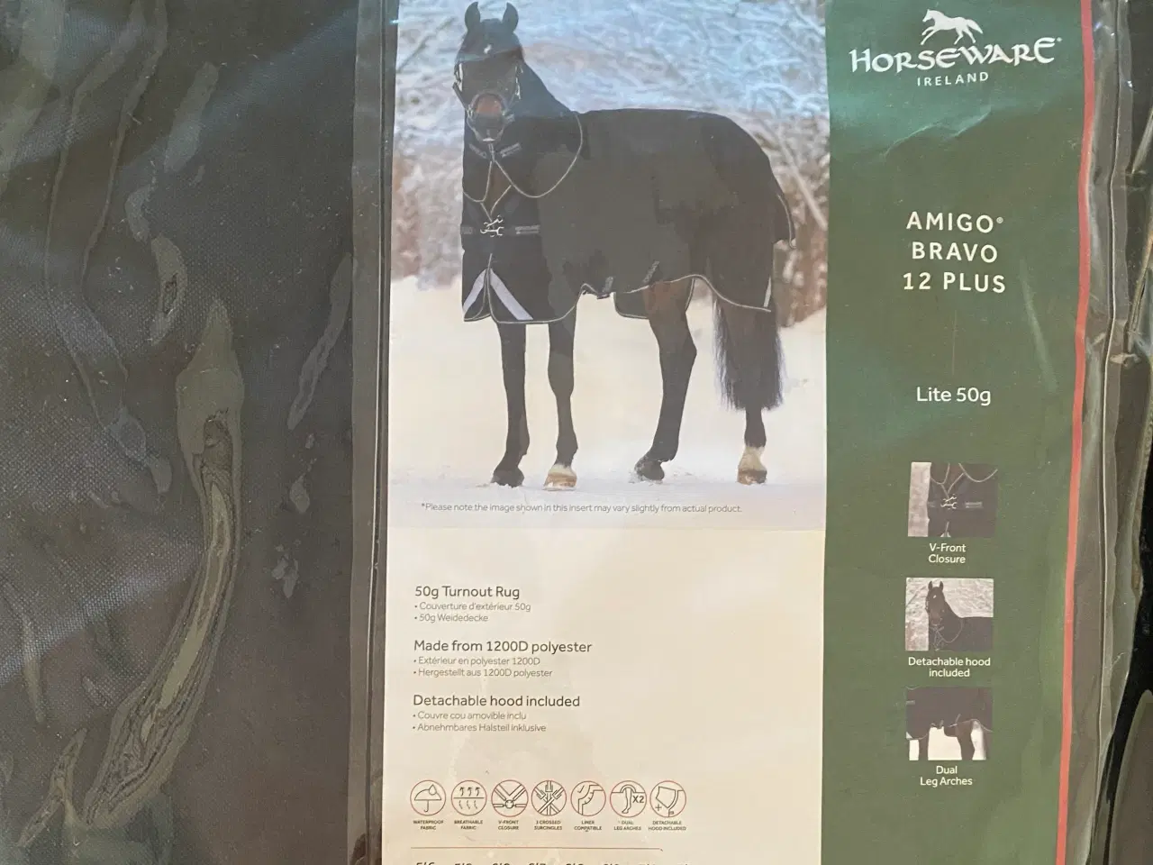 Billede 1 - Horseware regndækken sælges