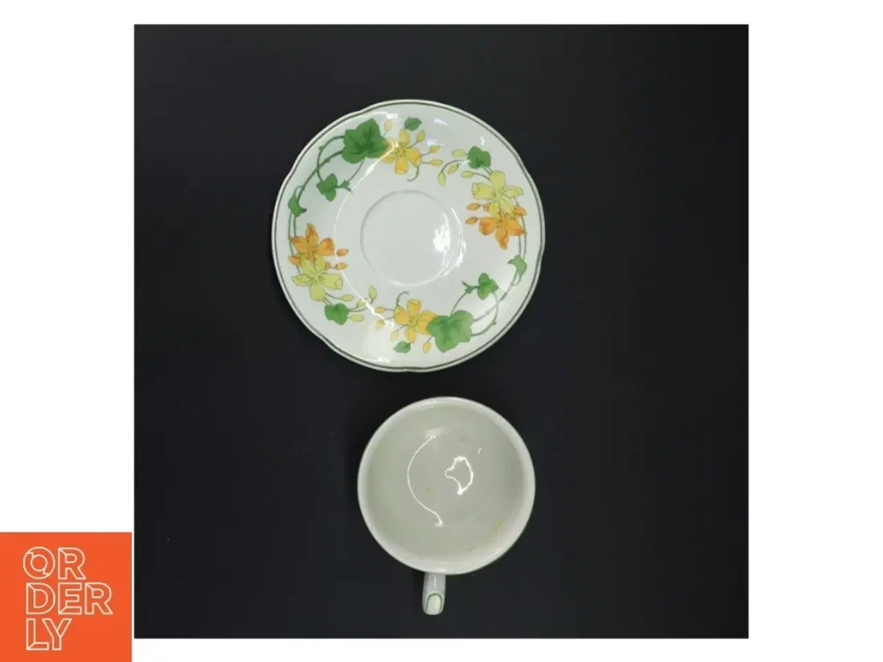 Billede 4 - Porcelæn kopper med underkopper fra Villeroy & Boch (str. Ø. 17,5 cm. h. 7 cm. ø. 11 cm)