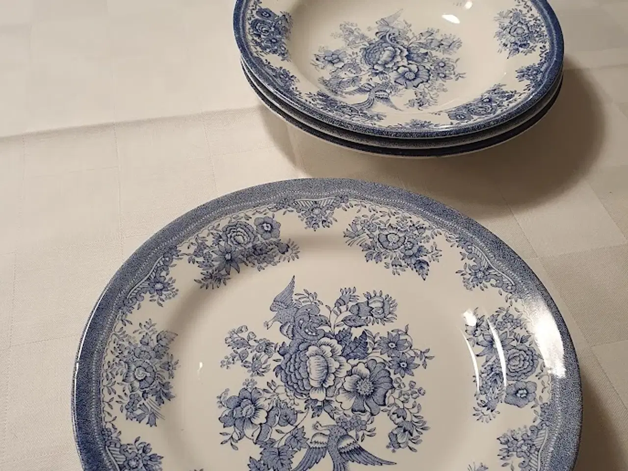 Billede 1 - Vintage tallerkner Egersund, Norge