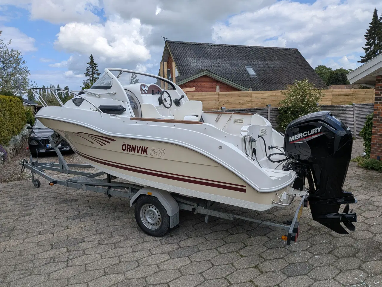 Billede 4 - Ørnvik 540 Cruiser, 18 fod, 115Hp Mercury, Trailer