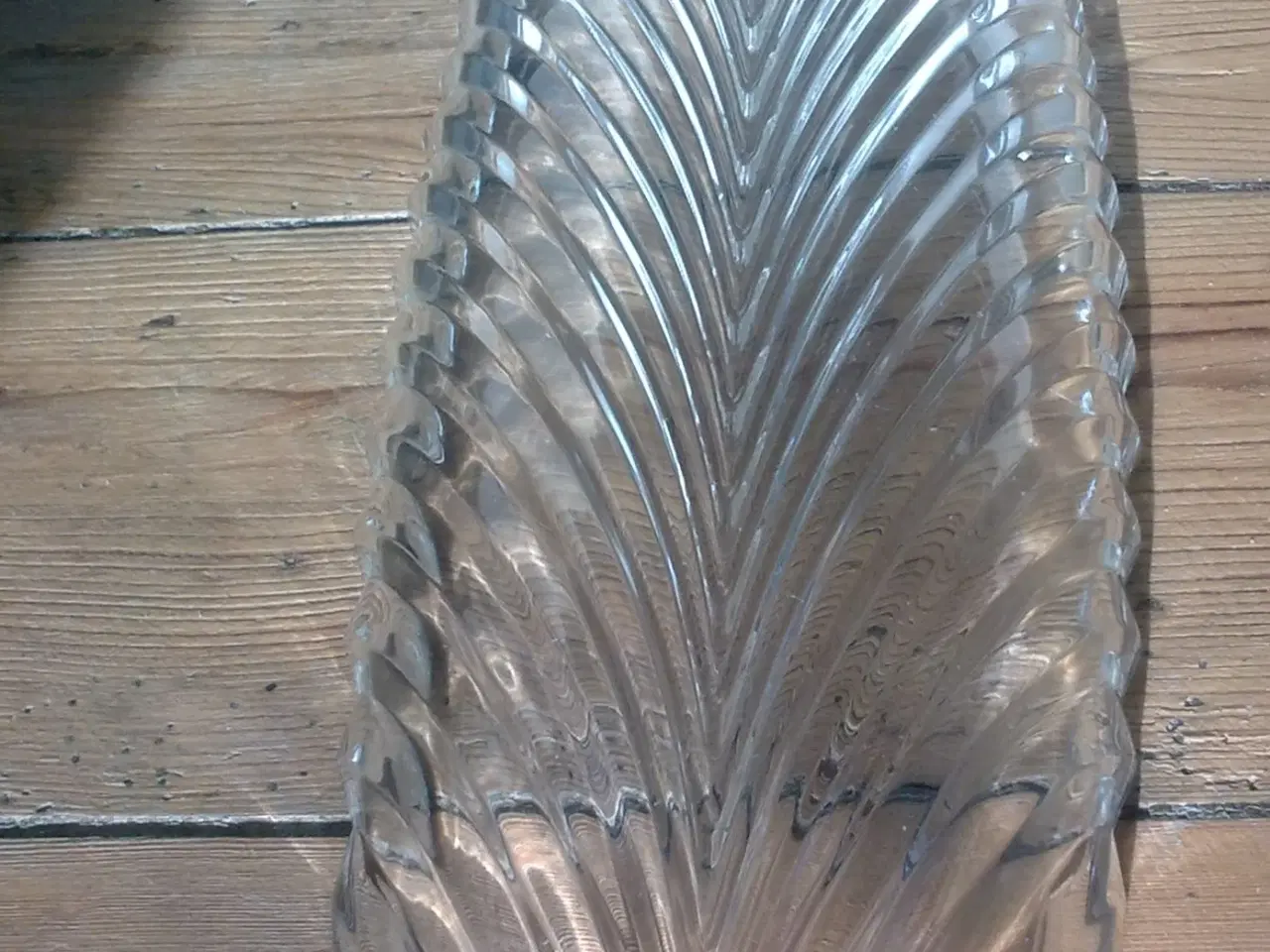 Billede 7 - Glas fad ROULADE med krystal facet struktur