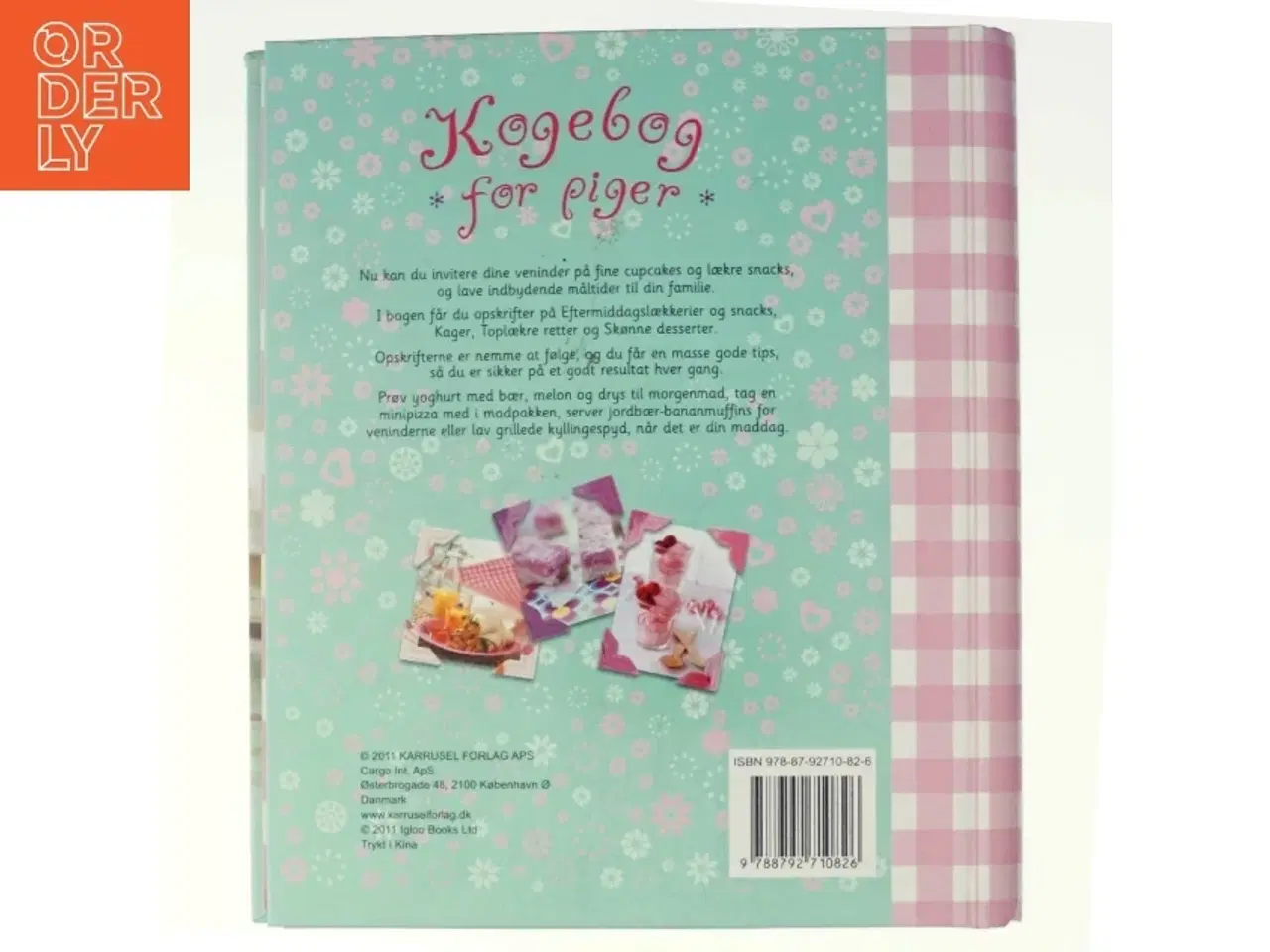 Billede 3 - Kogebog for piger (Bog)