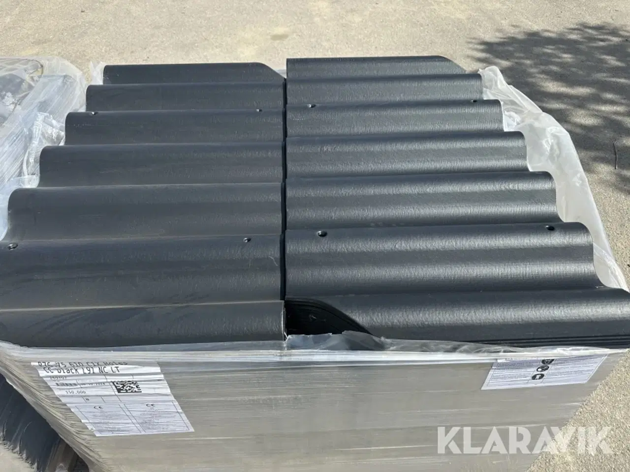 Billede 8 - Bølgeplader Euronit 702 HJ/HU Sort - 300 styks