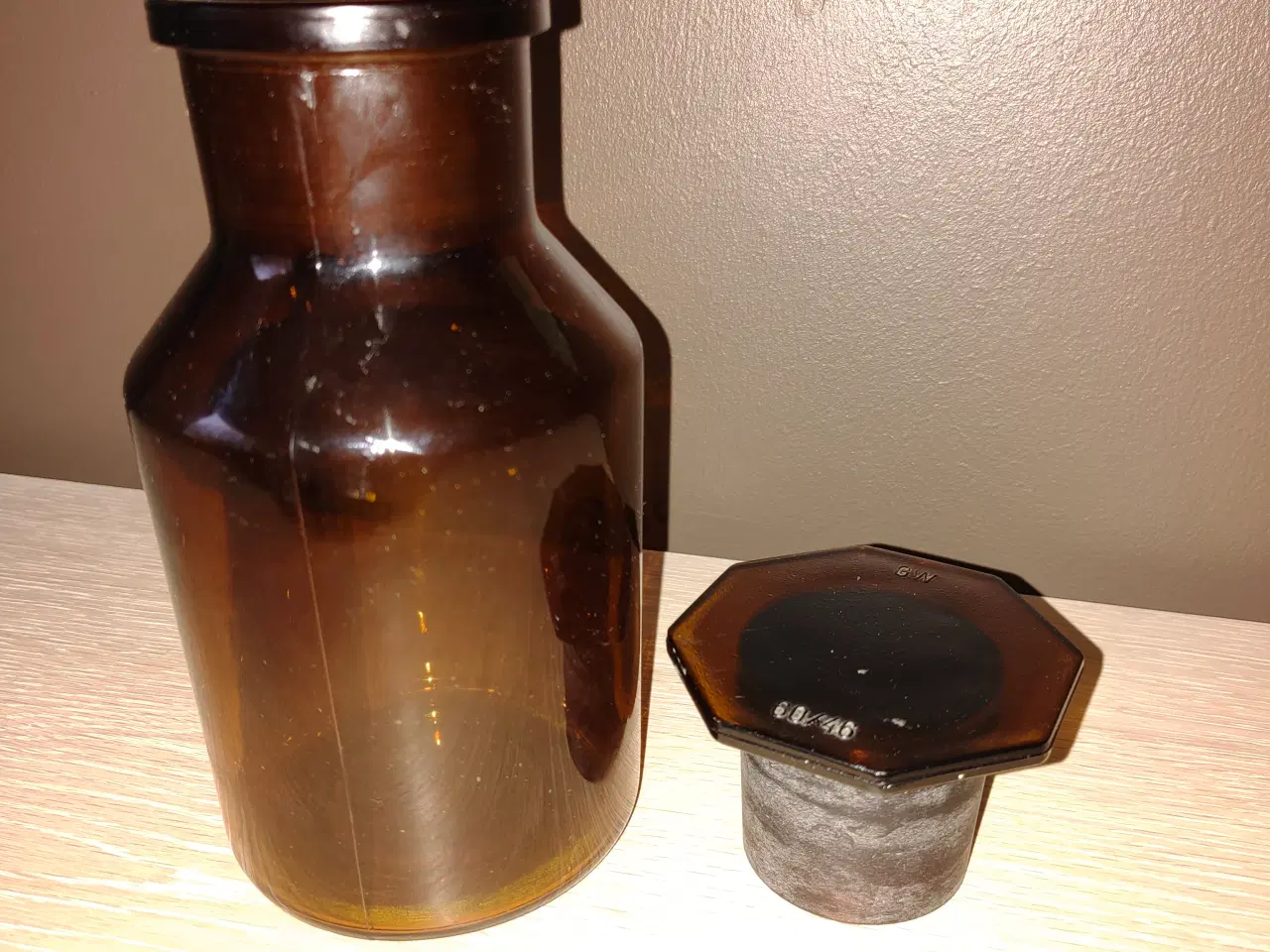 Billede 4 - Flot gammel apotekerglas