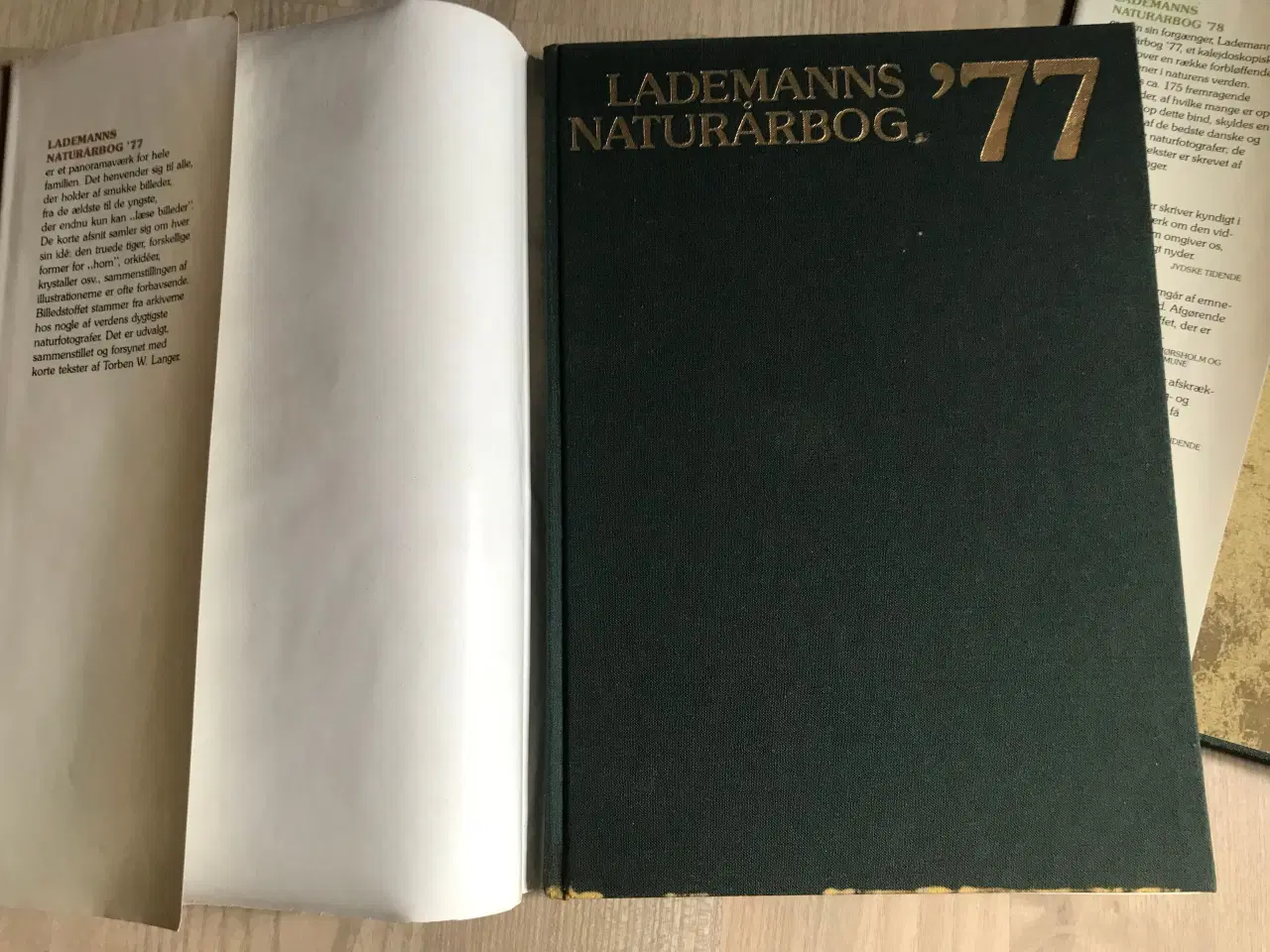 Billede 3 - Lademans Naturårbog 1977 og 1978