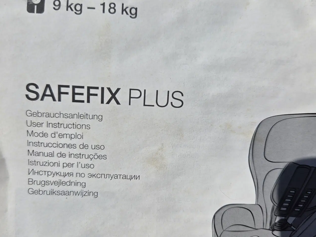 Billede 3 - Fin autostol 9-18kg
