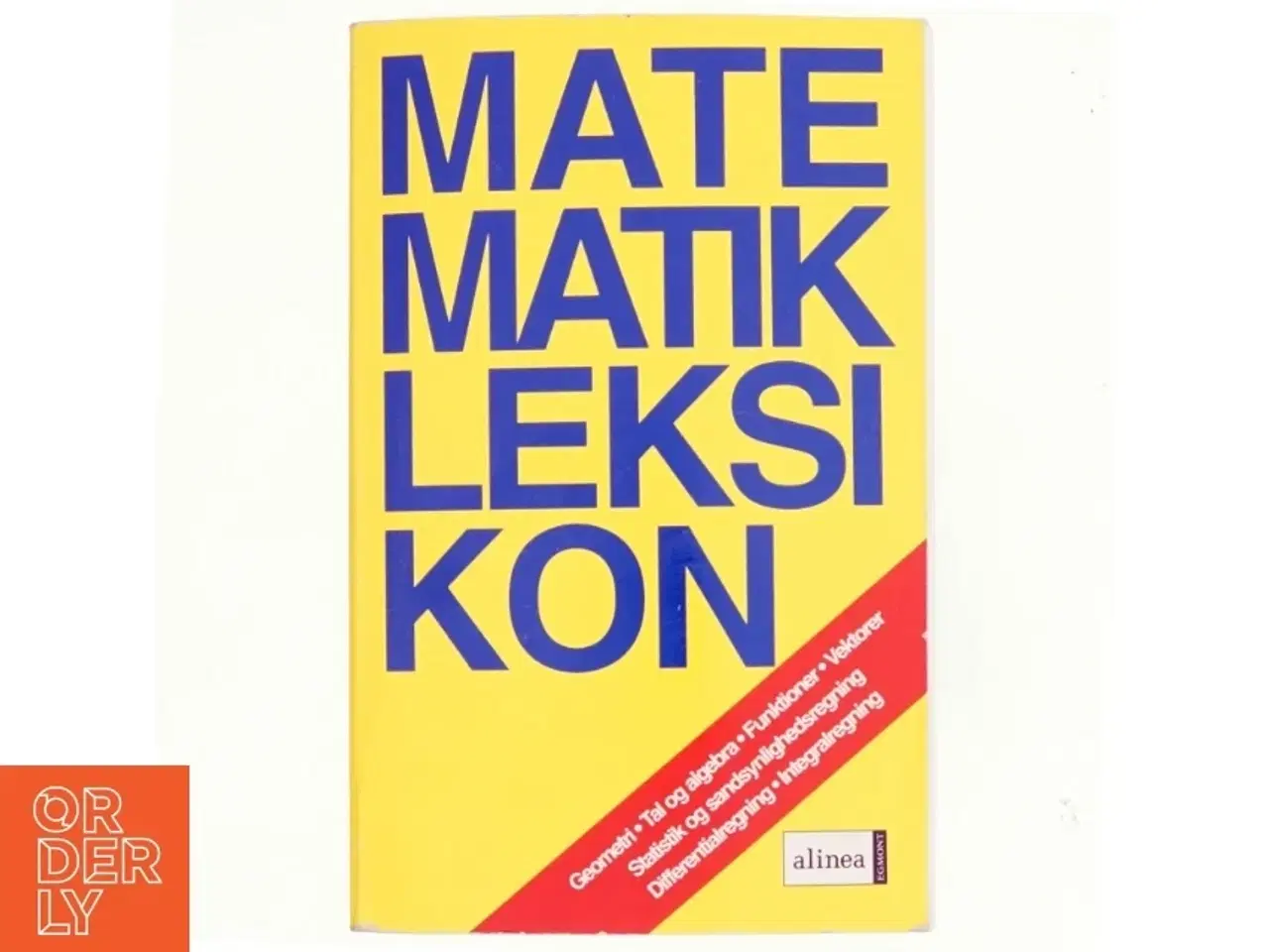 Billede 1 - Matematik leksikon af B. Østergaard Pedersen (Bog)