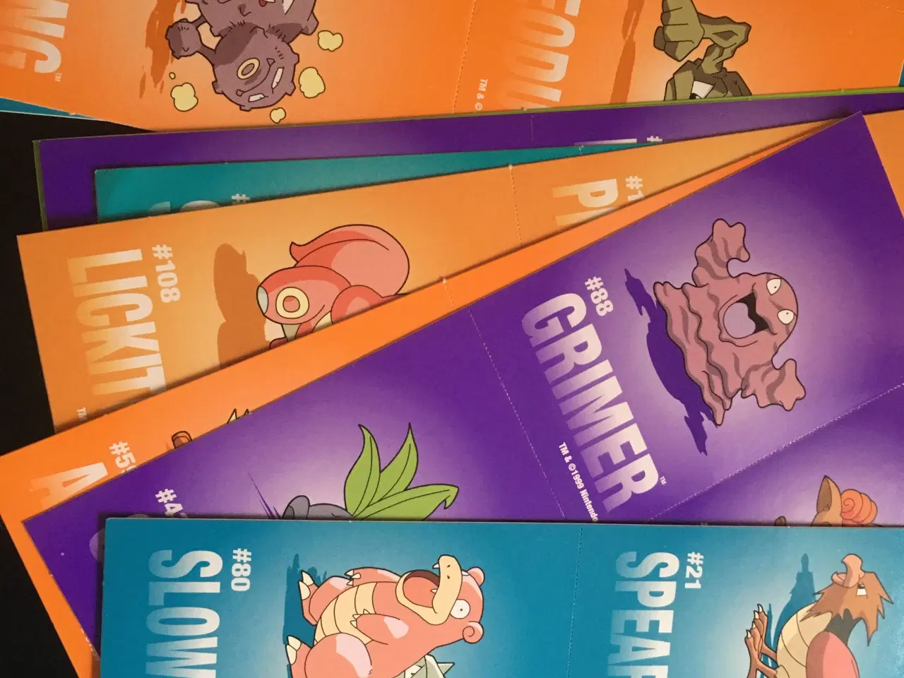 Billede 3 - Sandylion Pokemon pap kort 1999