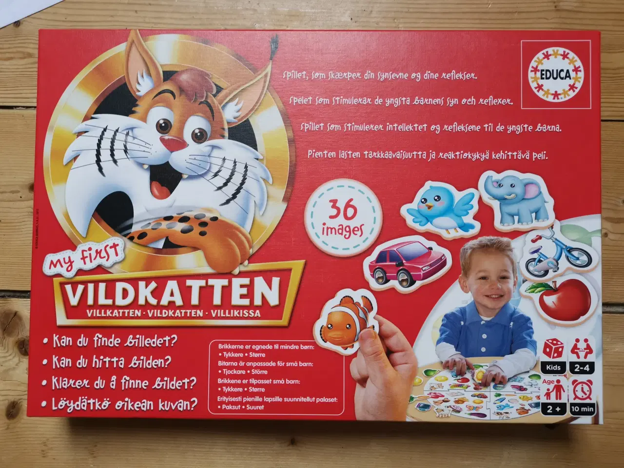 Billede 1 - Vildkatten My First Brætspil Junior