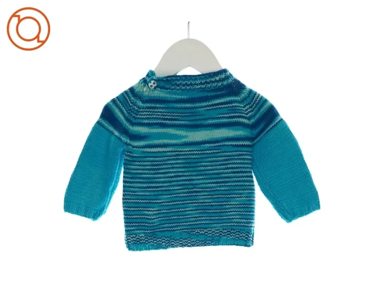 Billede 1 - Hjemmestrikket sweater (Str. ca 68-80)