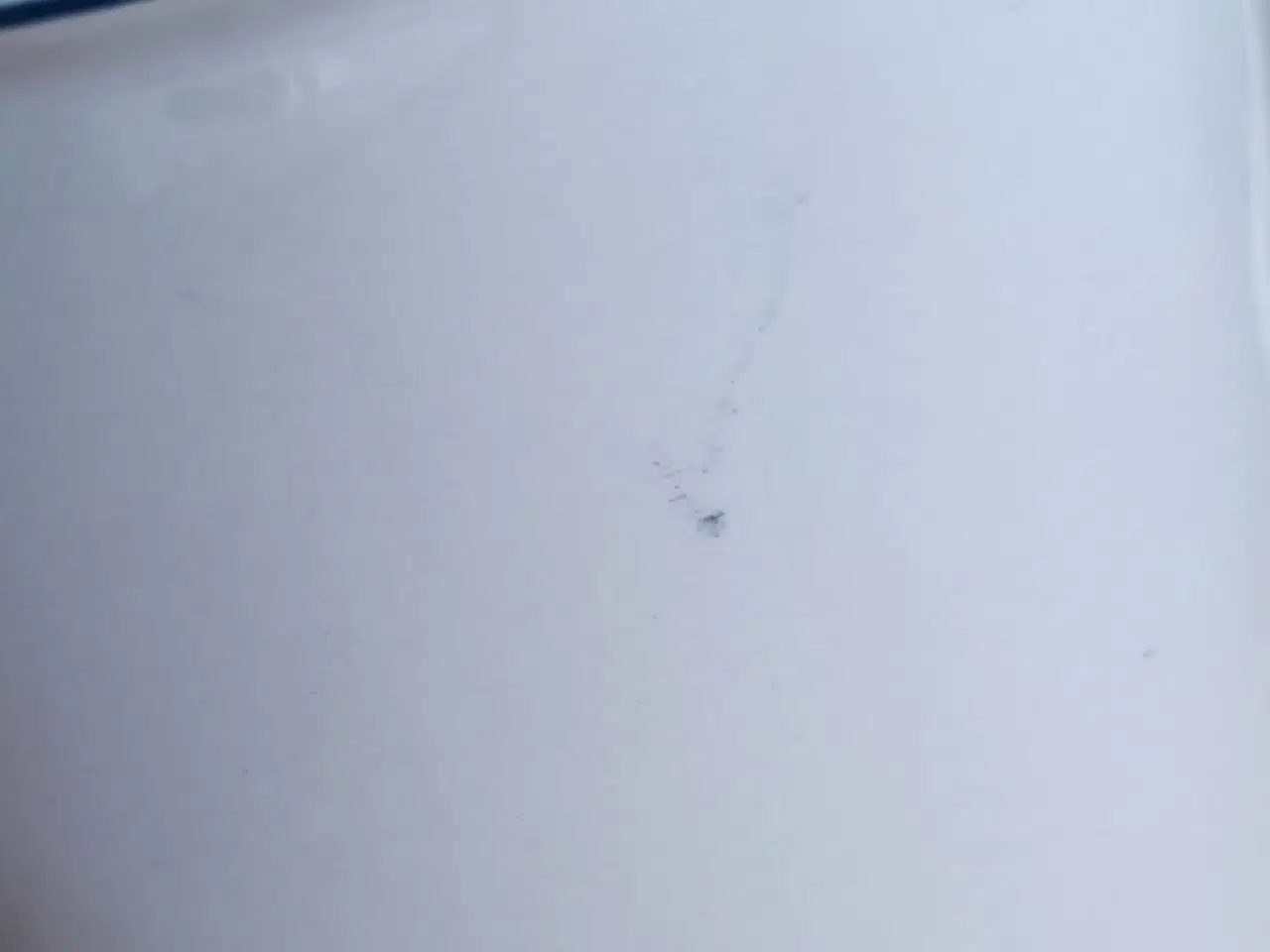 Billede 5 - Bordlampe Blå Kant Kongelig