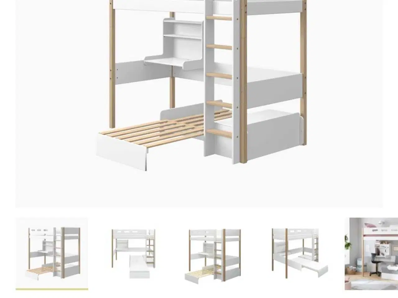 Billede 4 - Flexa højseng med alt til