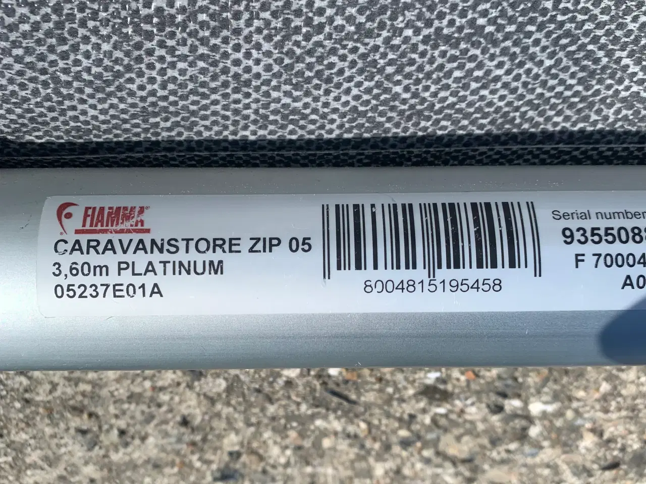 Billede 1 - Fiamma Caravanstore Zip 360 cm. posemarkise