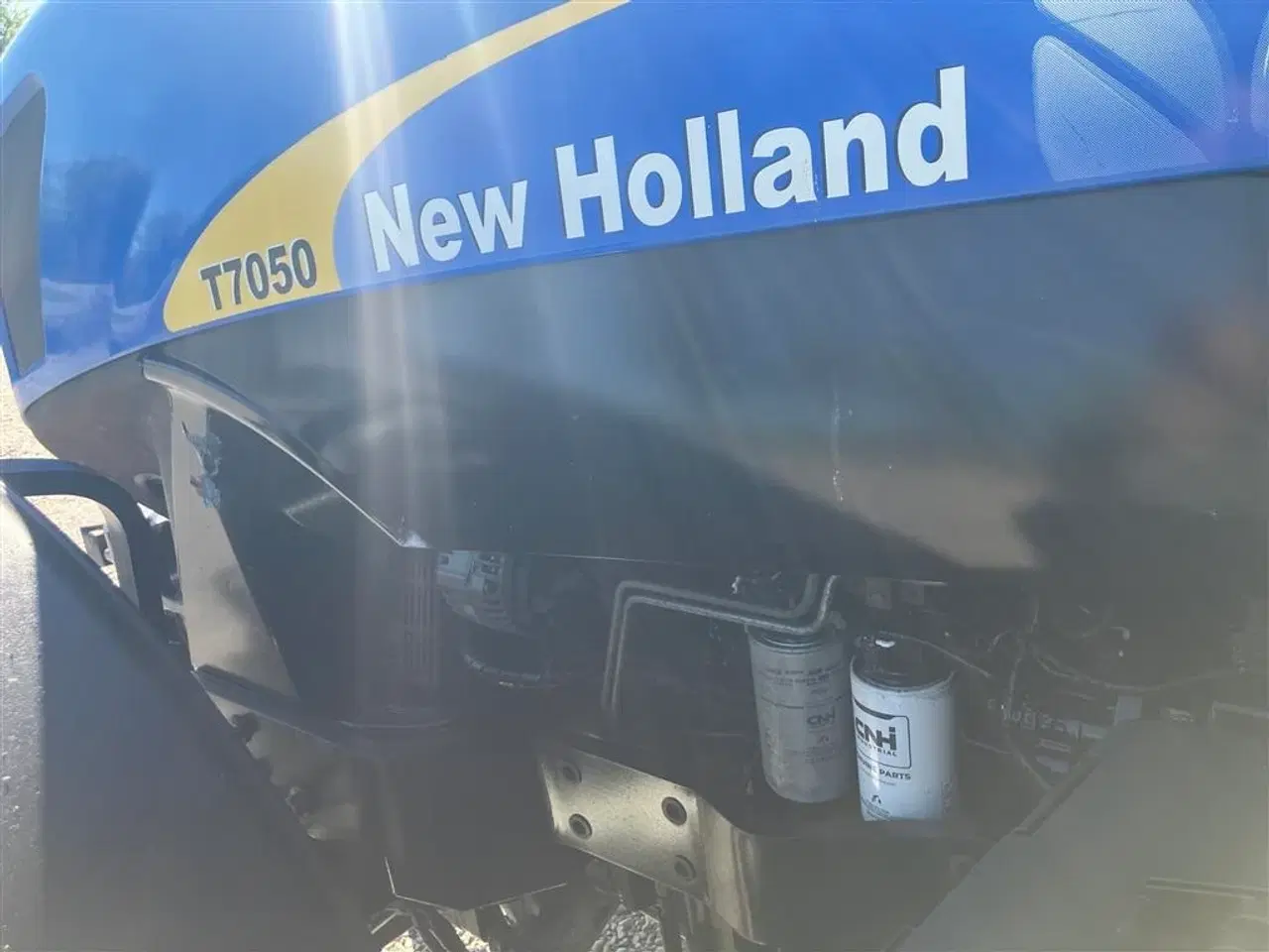 Billede 7 - New Holland T 7050 kun 7165 timer! frontlift