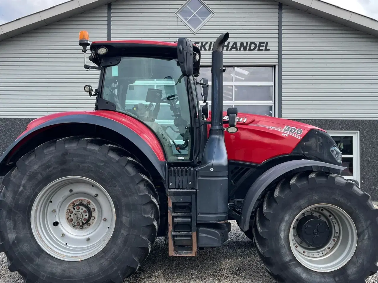 Billede 12 - Case IH Optum 300 CVX Med frontlift og læder kabine.