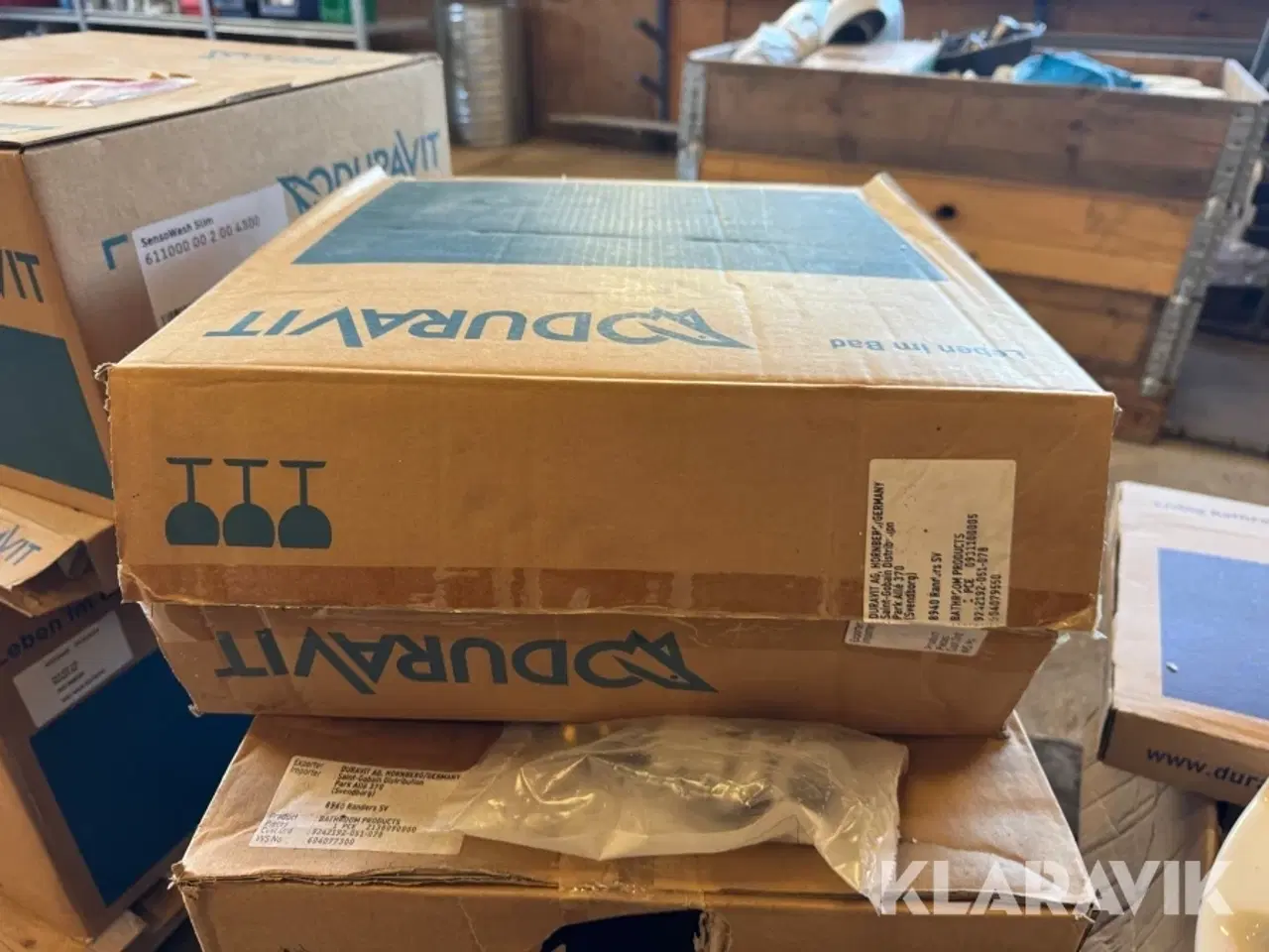 Billede 3 - Inventar til toilet Duravit 5 styks LOT