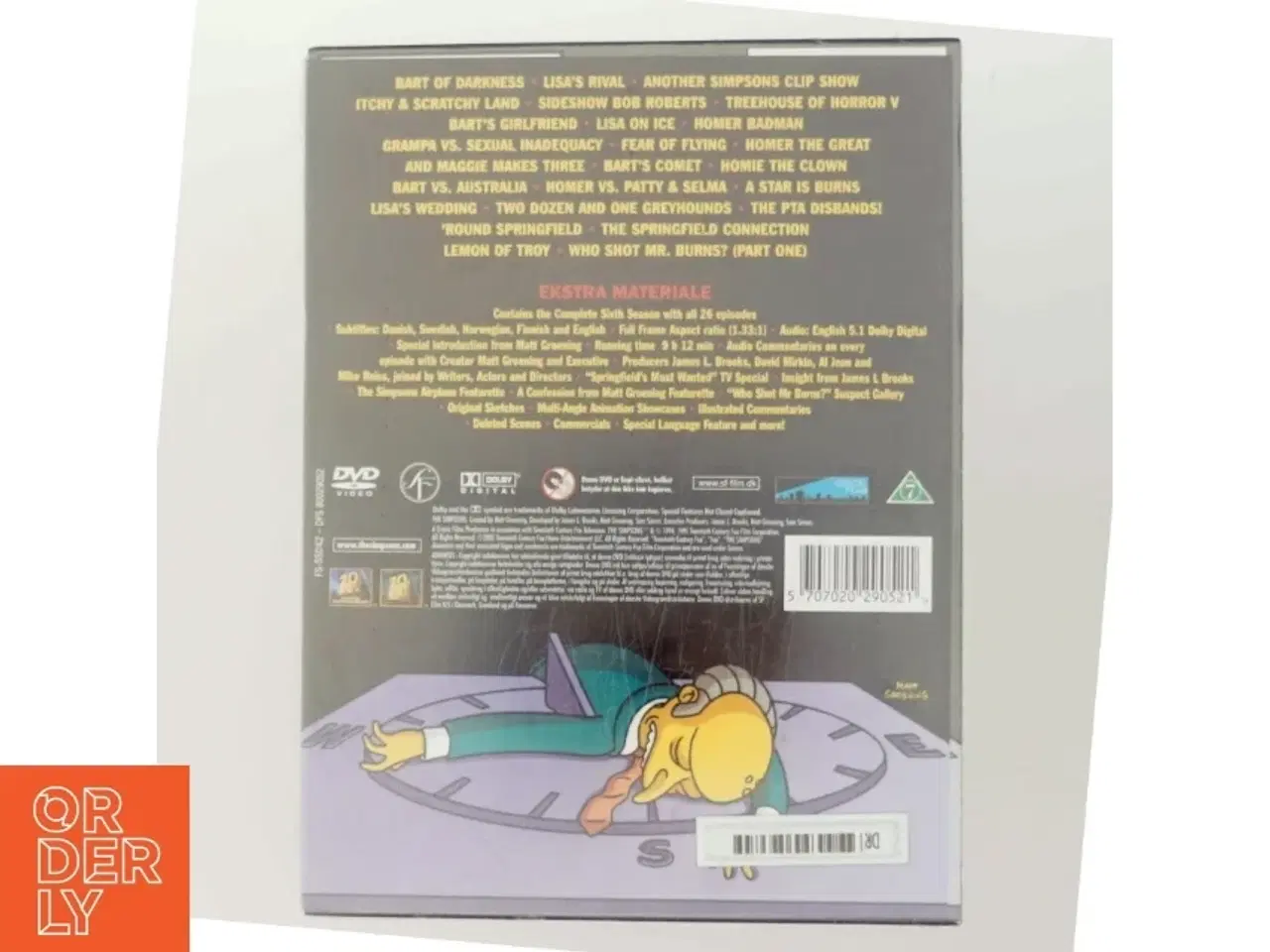 Billede 3 - The Simpsons - Sæson 6 med Dan Castellaneta (DVD)