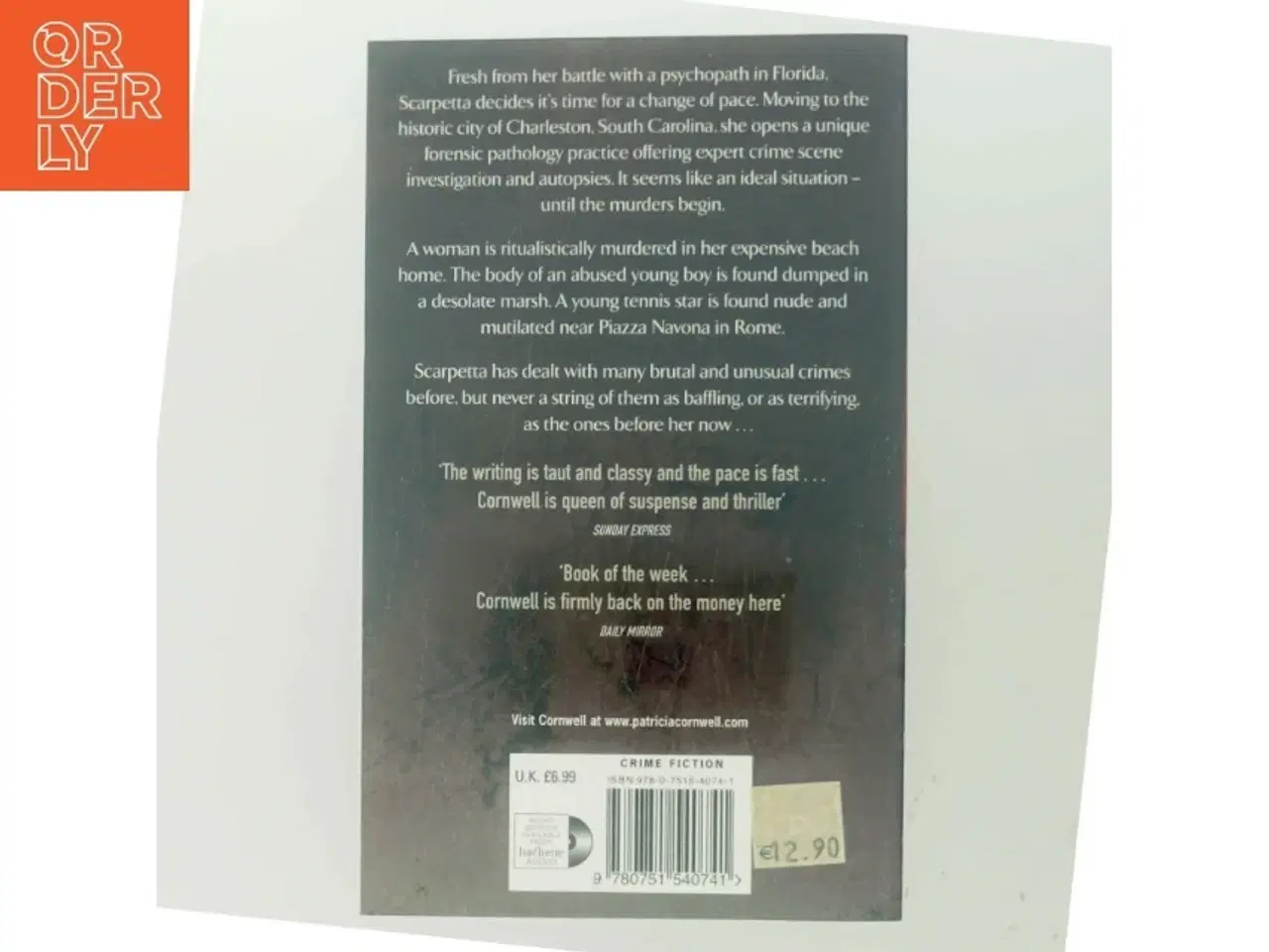 Billede 3 - Book of the dead af Patricia D. Cornwell (Bog)