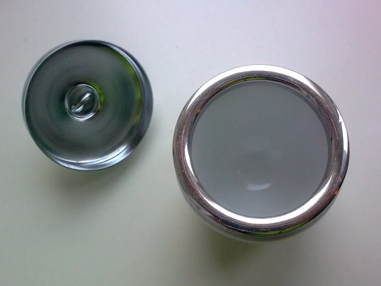 Billede 12 - Royal Copenhagen guld på krukke i mos grøn Dagmar