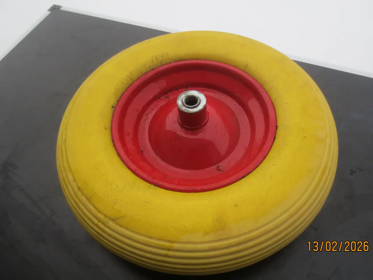 Billede 1 - 1 stk Punkterfri Trillebør Hjul 4.00-8