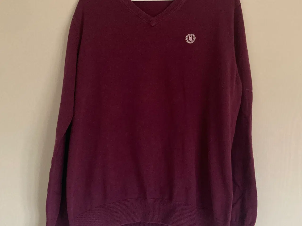 Billede 1 - Bordeaux herresweater fra Henry Lloyd str XL