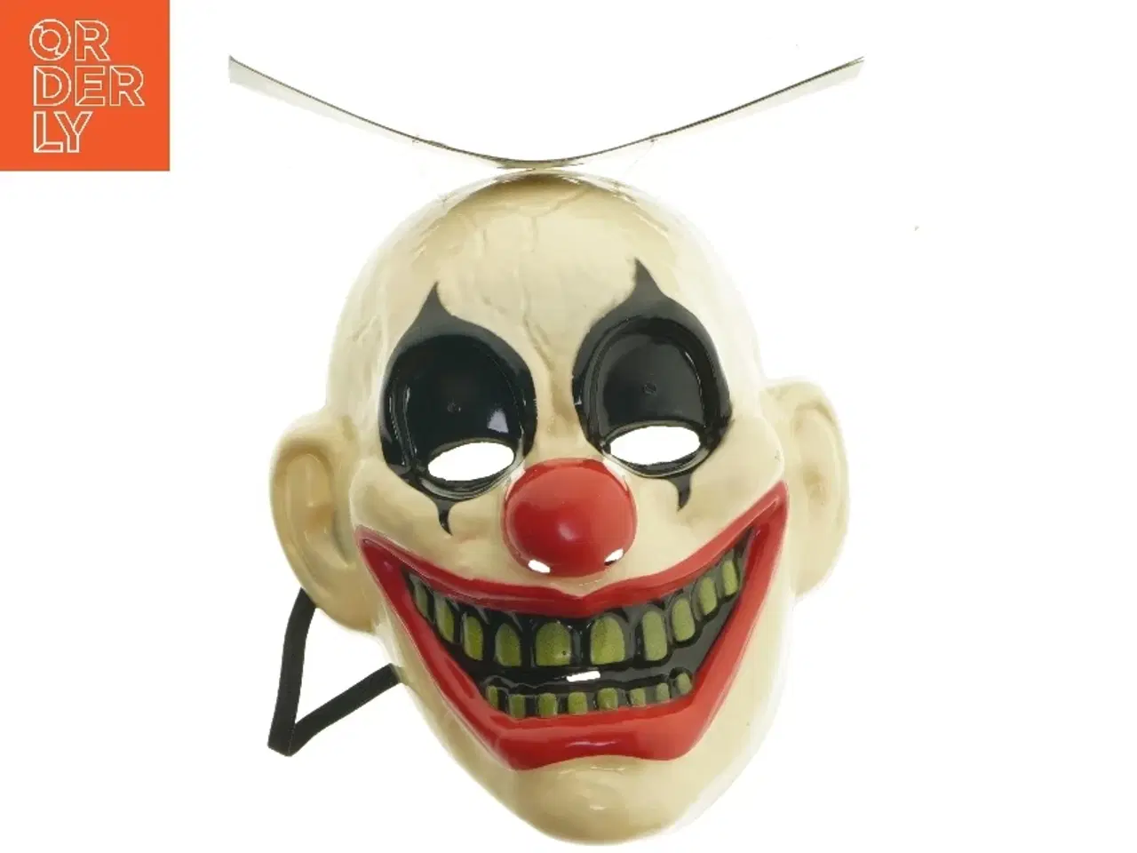 Billede 1 - Halloween Klovnemaske (str. 25x20 cm)