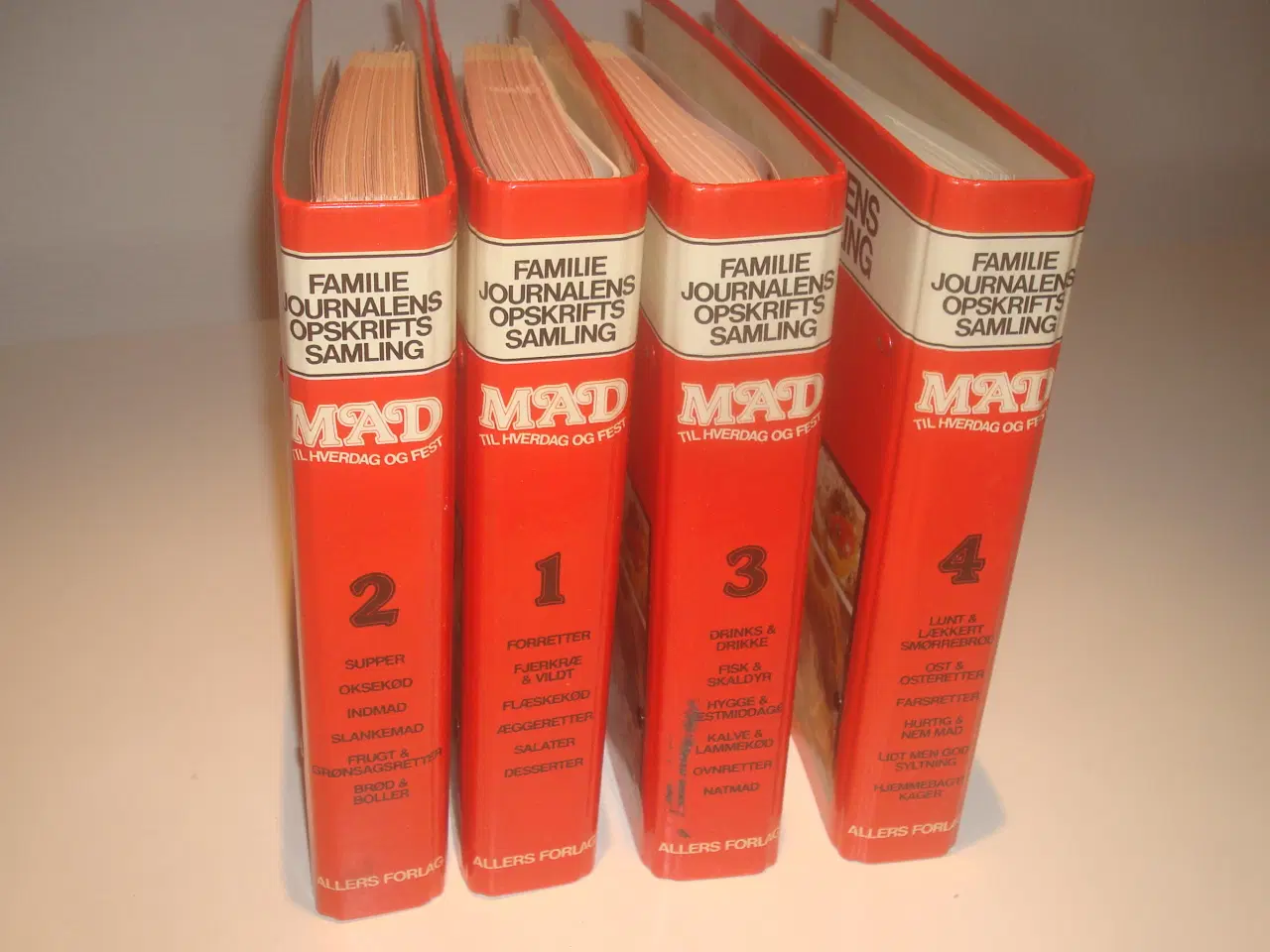 Billede 2 - FAMILIE JOURNALENS RETRO OPSKRIFTSBØGER 1-4 incl, 