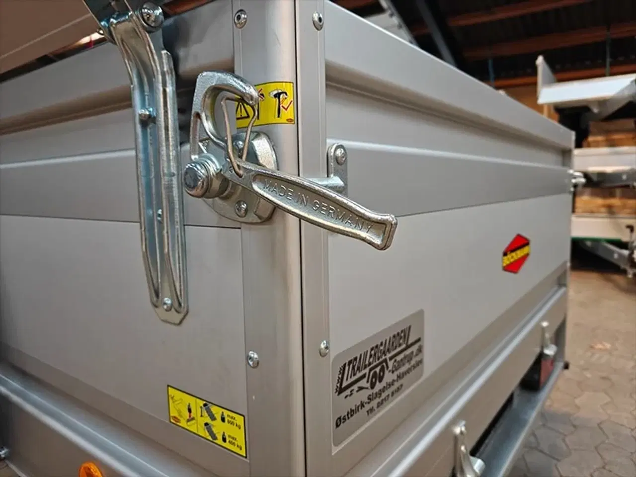 Billede 9 - Böckmann TL-AL 2513/135 DB - Ladtrailer med Hardtop