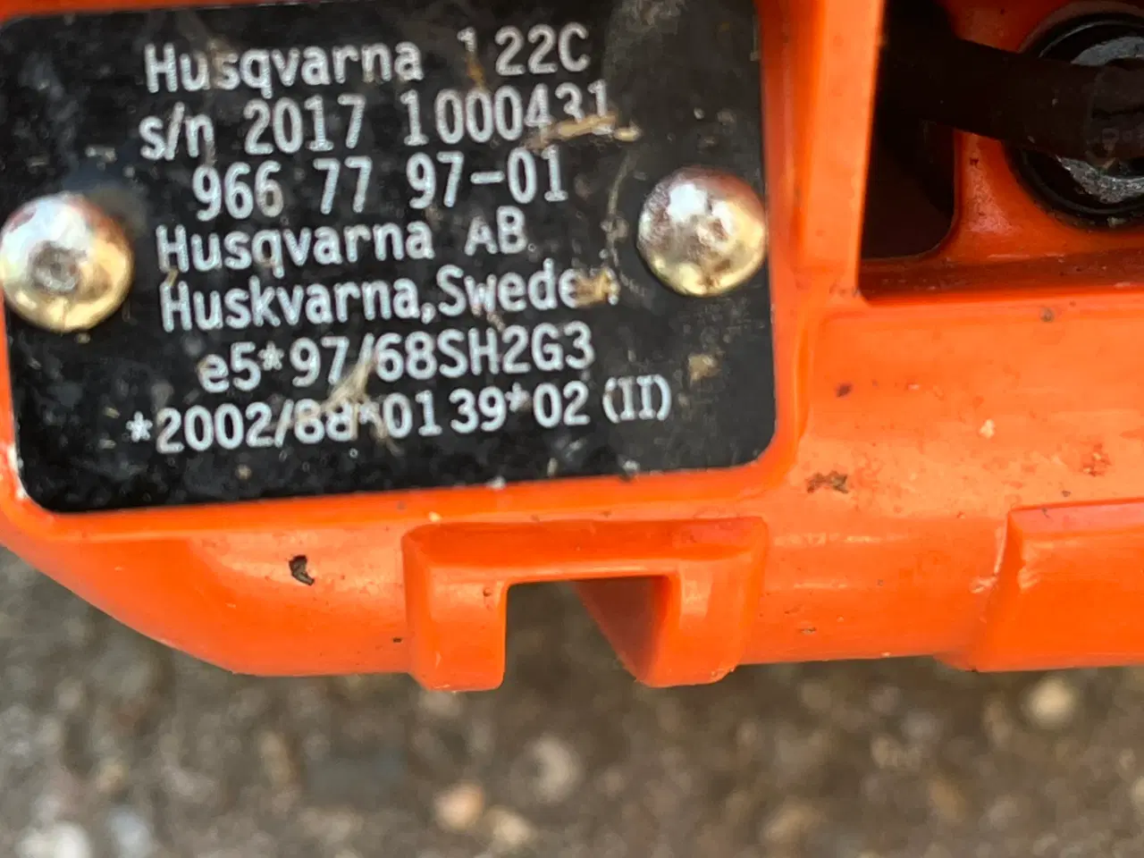 Billede 4 - Husqvarna 122C græstrimmer/buskrydder