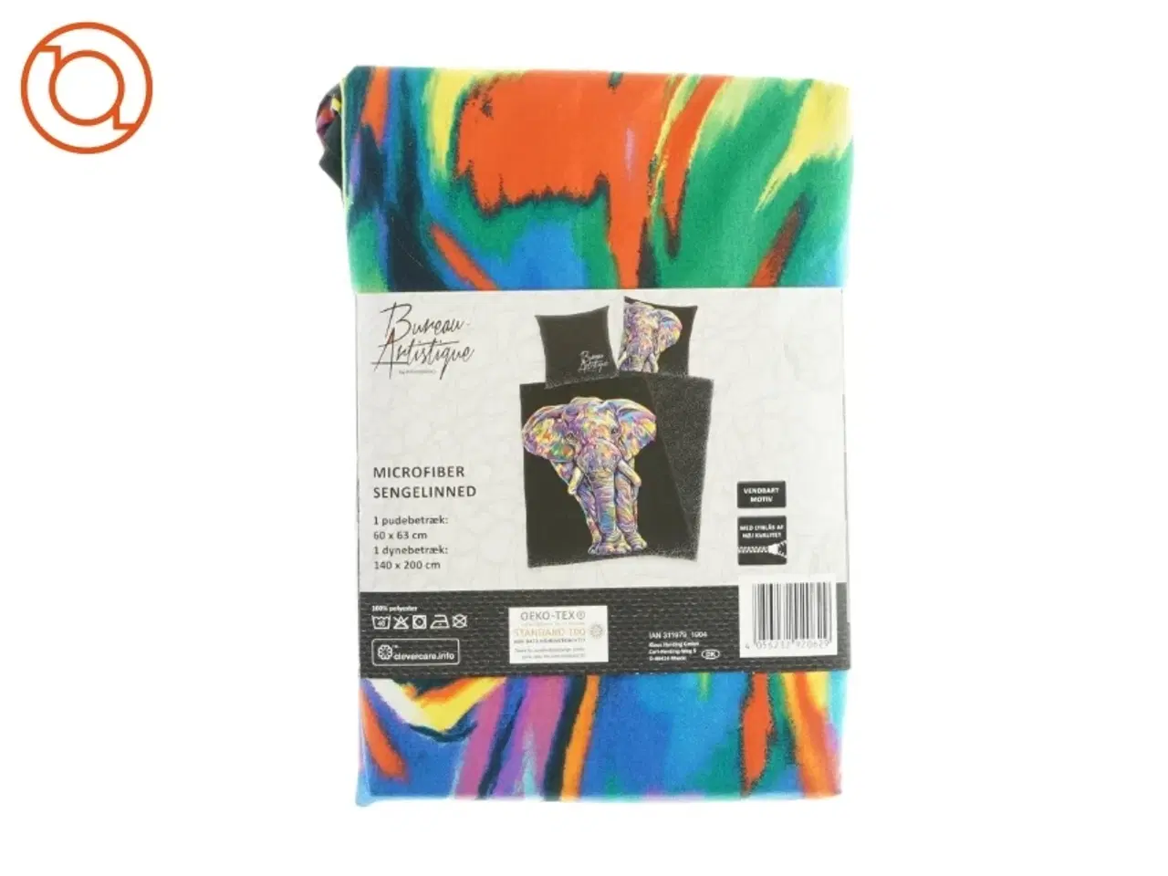 Billede 2 - Sengesæt i microfiber med pudebetræk og dynebetræk
