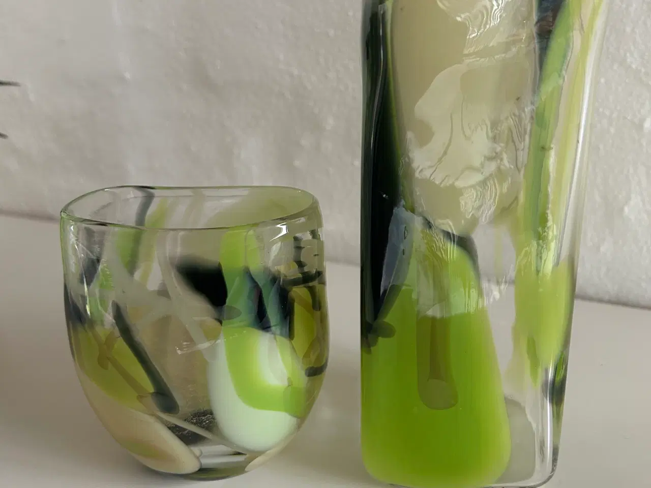 Billede 1 - Vaser fra glaskunstner Lene Højlund 