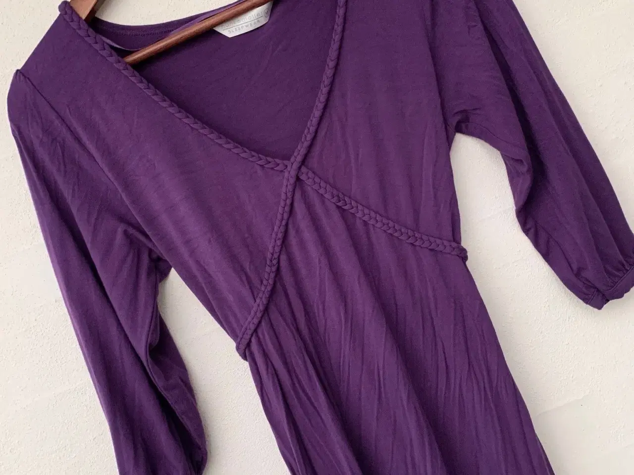 Billede 3 - Hunkemøller homewear lilla kjole natkjole str. M