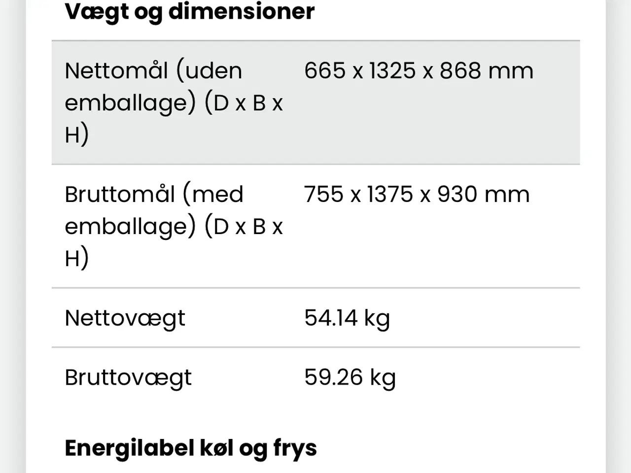 Billede 4 - Kummefryser AEG - LowFrost - til salg