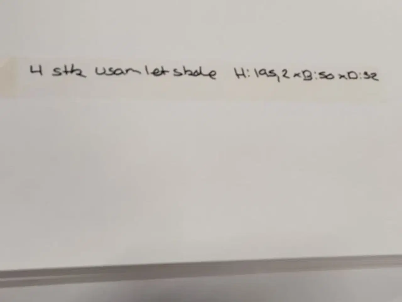 Billede 10 - 4 stk. usamlet højskabe H: 195,2 x B: 50 x D: 32,0