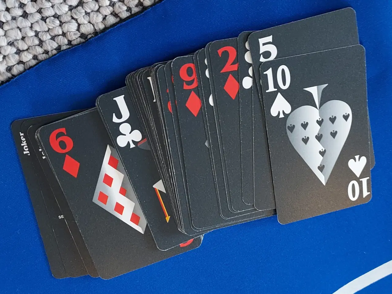 Billede 3 - Pokersæt med dug, jetoner mm.