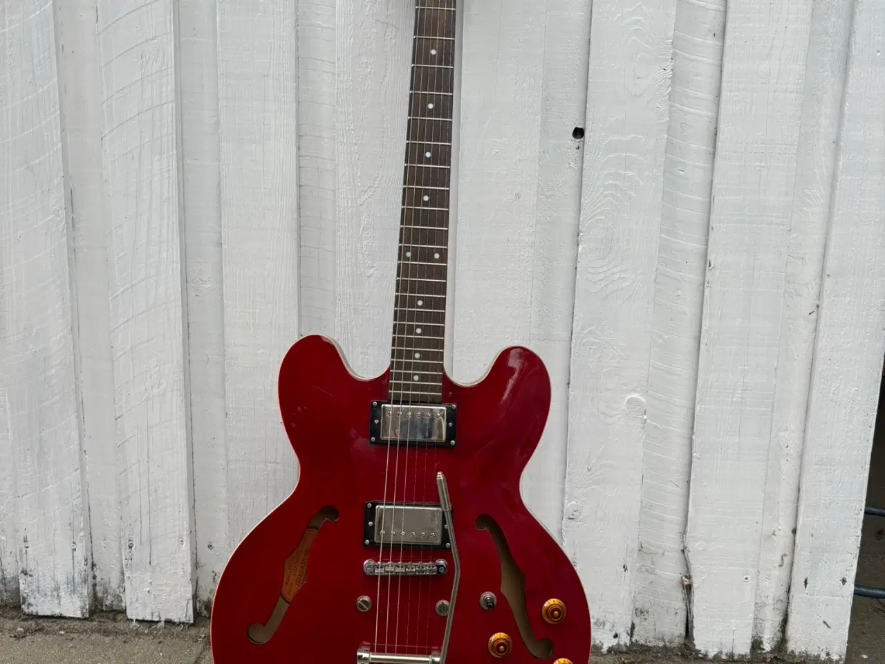 Billede 1 - Epiphone Dot m. Duesenberg tremolo