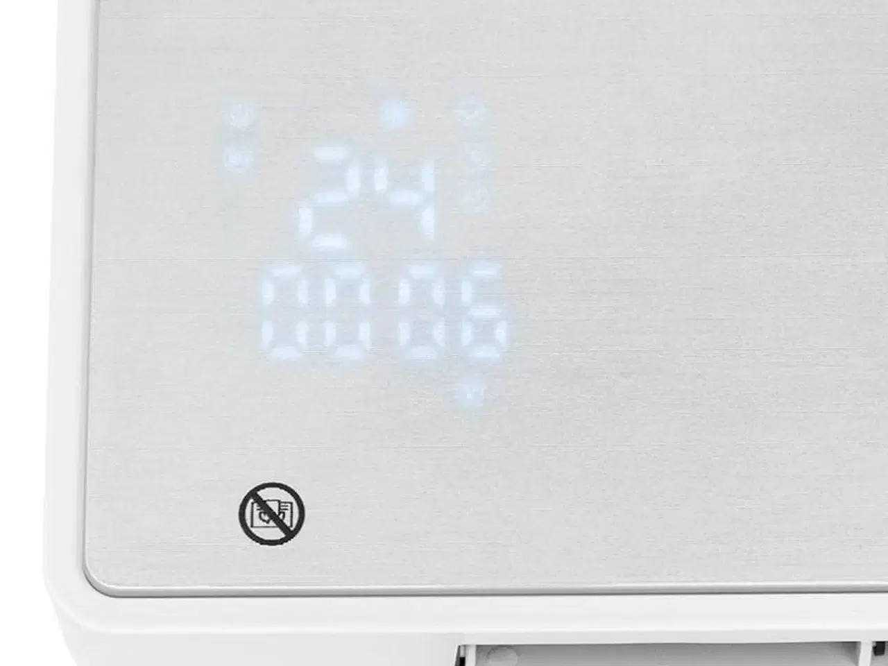 Billede 2 - N’OVEEN HC3299 Tuya WiFi SMART varmegardin med LED og fjernbetjening – 2.000 W vægmonteret konvektor